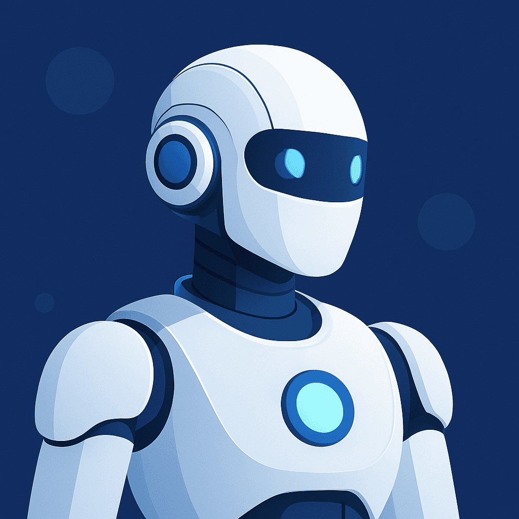 Futuristic AI Robot